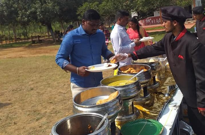 Catering at Cherlapally Central Jail, Hyderabad