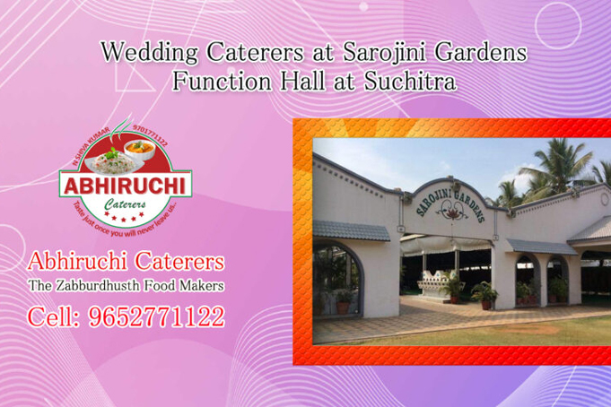 Wedding Catering at Sarojini Gardens Function Hall, Suchitra