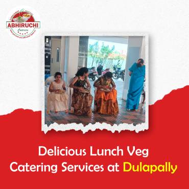 Delicious Lunch Veg Catering Services at Dulapally